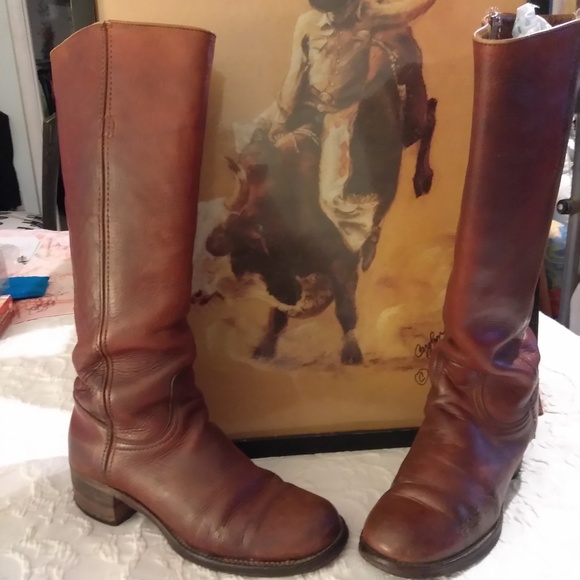 frye women's leather boots